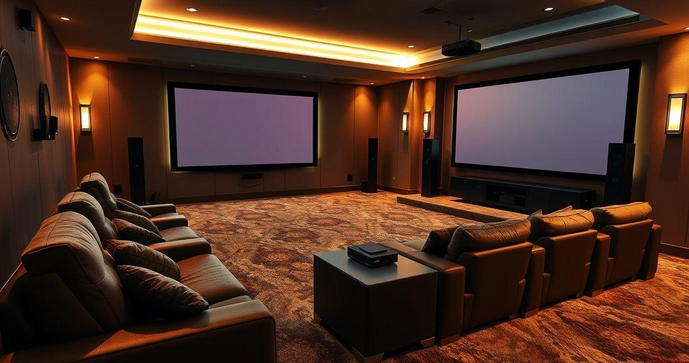 Como Criar a Sala de Cinema Particular dos Seus Sonhos Como Criar a Sala de Cinema Particular dos Seus Sonhos
