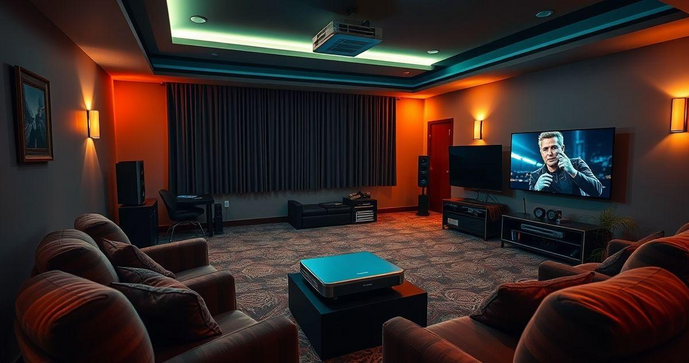 Como Criar uma Sala de Cinema Residencial Com Projetor e Tornar Sua Casa Mais Divertida Como Criar uma Sala de Cinema Residencial Com Projetor e Tornar Sua Casa Mais Divertida