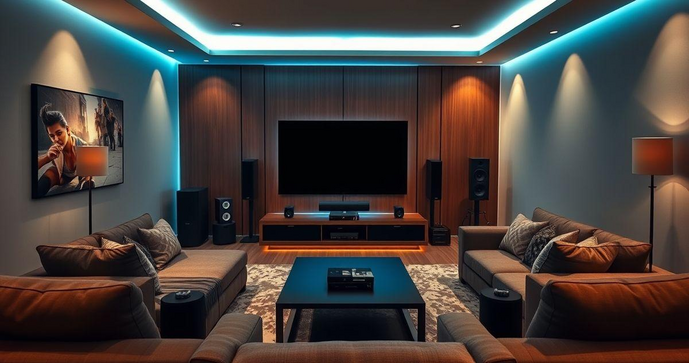Descubra como ter um Home Theater Planejado para sua Sala Perfeita Descubra como ter um Home Theater Planejado para sua Sala Perfeita