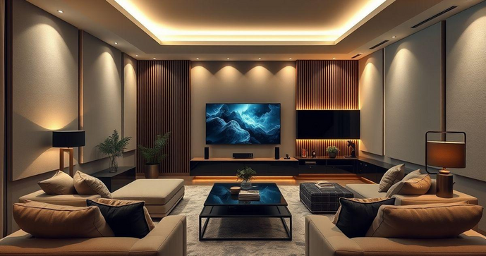 Sala para TV Planejada: Dicas para um Ambiente Moderno e Funcional Sala para TV Planejada: Dicas para um Ambiente Moderno e Funcional