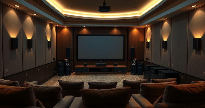 Transforme sua Casa em um Cinema: Descubra a Automação Residencial Home Theater