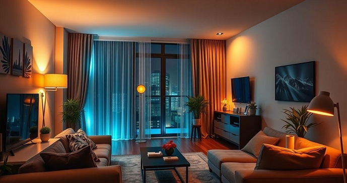 Apartamento Inteligente: Automação para um Lar Funcional e Conectado Apartamento Inteligente: Automação para um Lar Funcional e Conectado