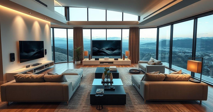 Como Criar uma Sala de TV Planejada Grande que Impressiona Como Criar uma Sala de TV Planejada Grande que Impressiona