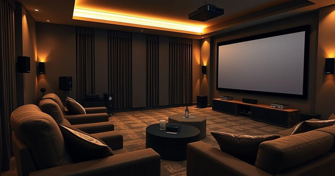 Transforme sua Sala em um Cinema com Home Theater Incrível Transforme sua Sala em um Cinema com Home Theater Incrível
